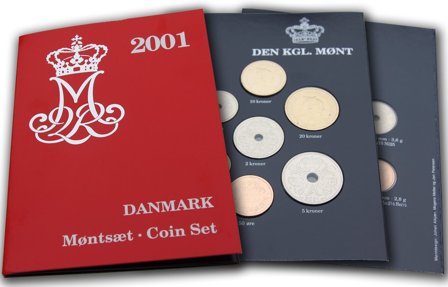 Danmark 2001 - Kgl. møntsæt