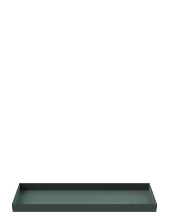 Tray 320X100X20Mm Home Decoration Decorative Platters & Bowls Grön Cooee Design