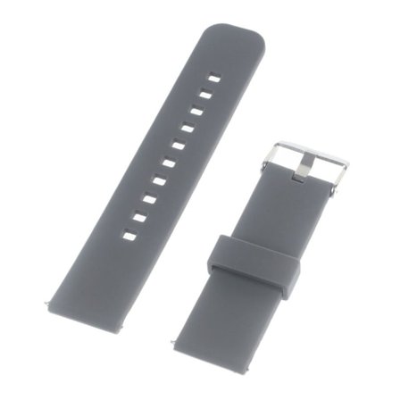 Universaali Sportti Kellon Pehmeä Silikooni Vaihto Ranneke - Harmaa Universaali