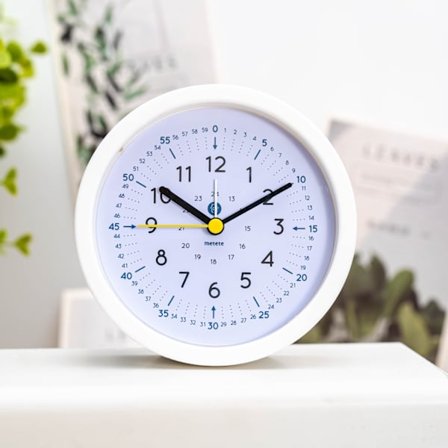 SAYTAY Vekkereklokke for soverom, plastvekkerklokke, student hjemmeinnredning skrivebordsklokke