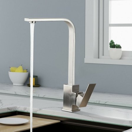 Keittiöhana, 360° pyörivä keittiöhana, 304 ruostumatonta terästä