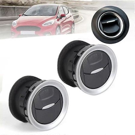 2 st Bil Instrumentbräda Luftkonditionering Ventil Munstycke DK49-64930-B91 för Fiesta 2009-2013 AC Luftutsläpp DK4964930B91