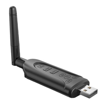 Langaton audiolähetin Ble5.3 USB-sovitinadapteri USB 5v virtalähde Aptx