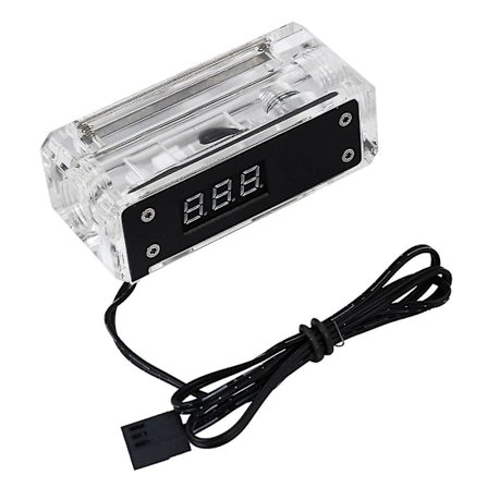 Digitalt Vanntemperaturmåler - Presis Temperaturmåling i Sanntid (50-100°C) - Rød Skjerm