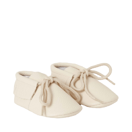 BabyMocs Little Camper Moc Skor Unisex Beige 3-4 år (17cm)