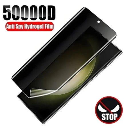 1 st Anti-Spion Hydrogel Film Skärmskydd För Samsung Galaxy S9 S10 S20 FE S21 Plus S22 S23 24 Ultra Note 10 20 Sekretessfilm