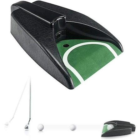 Golf Putting Mat, Automatisk Boldretur, Professionel Bærbar, ZQKLA