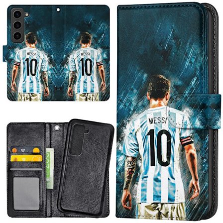 Samsung Galaxy S23 Plus - Lompakkokotelo/Kuoret Messi