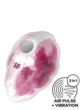 Satisfyer Satisfyer Cloud Dancer Red Print - Pink - ONE SIZE