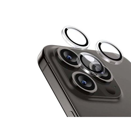 Kameralinsskydd iPhone 16 Pro / iPhone 16 Pro Max livstidsgaranti Force Glass