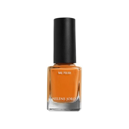 Nilens Jord Nail Polish 7649 Papaya Orange, Makeup, Neglelak, Farvede Lakker
