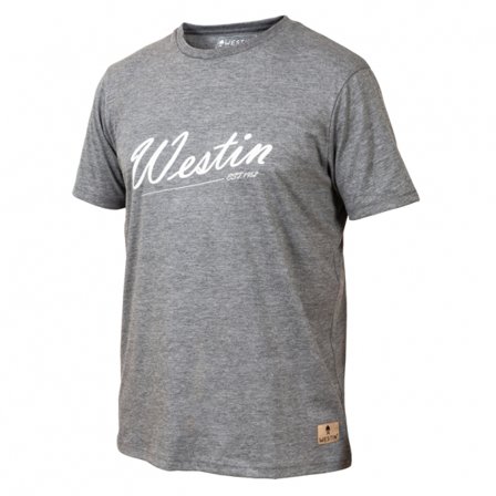 Westin Old School T-Shirt L Grey Melange