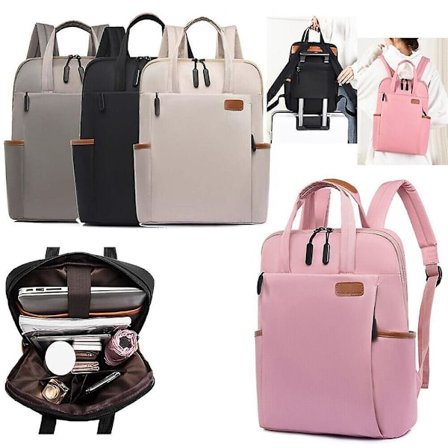 Menn Dame Laptop Ryggsekk Vanntett Usb Stor ryggsekk Arbeidsreise Skoleveske -ge