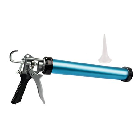 Lagre uanstrengt limpistol Nyttig fugepistol Glatt silikonpistol aluminiumslegering