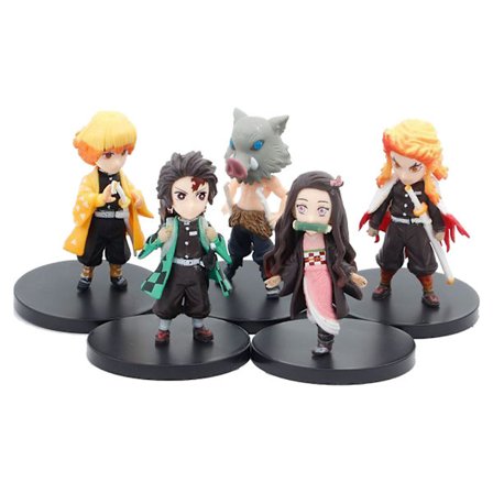 Blade of Ghost Destruction Actionfigurer, Anime Ghost Slayer Blade Modeldukke, Samlerobjekt Figurlegetøj, Gave til Børn Fans Anime Elskere