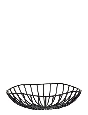 Serax Bread Basket L Black Catu - Black - L