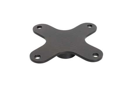 GAMBER-JOHNSON MAX3 Device Plate monteringskomponent - svart pulverjakke