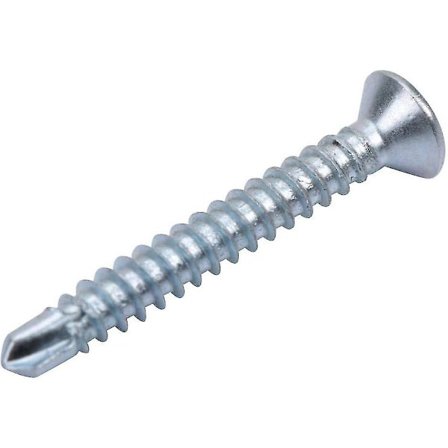 M4.2 Självborrande skruvar Metallplatt huvudskruvar Borrsvans skruvsats Bultar för plåt Fästelement(m4.2*19(50st)) Hy