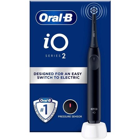 Oral-B - Elektrisk tannbørste iO2 Night Black Svart