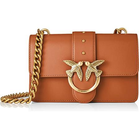 Pinko, Cross Body Bags Bruin, Dames, Maat:ONE Size