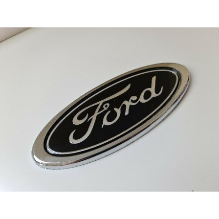 Ford Svart Ovalt Emblem 150mm X 60mm Emblem Fram Baklucka