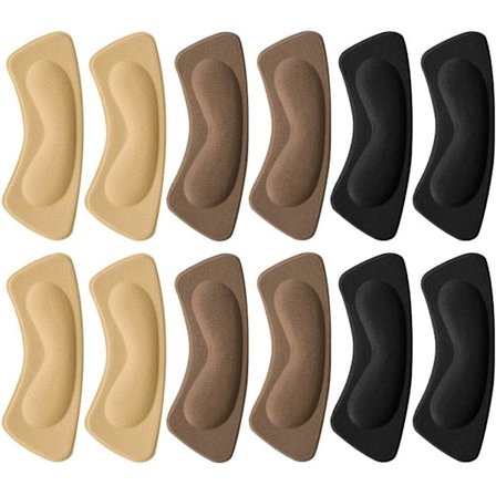 6 Par Kuddar, Häl Inlägg Självhäftande Foder S,ZQKLA