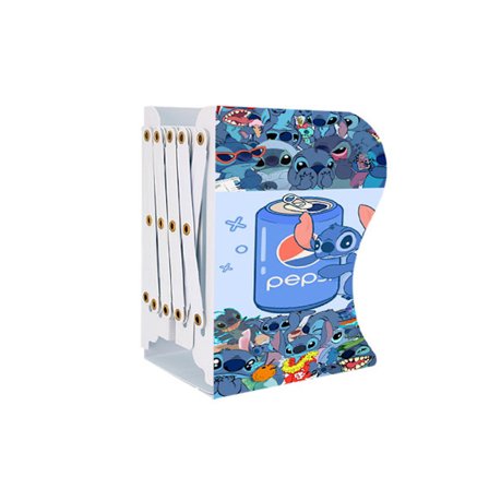 Justerbare bokstøtter i jernmetall for hjem, kontor, skole, bibliotek