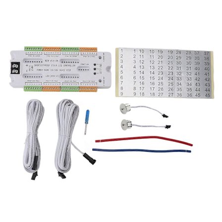 Bevegelsessensor LED Trappe Lysstyring Intelligent Automatisk Kaskaderende Trappe Lysstyring for Trappebelysning