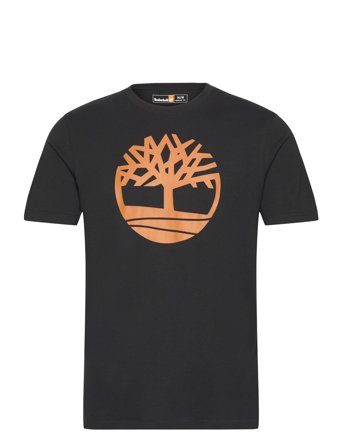 Timberland | Kennebec River Tree Logo Short Sleeve Tee Black/Wheat Boot | XXL