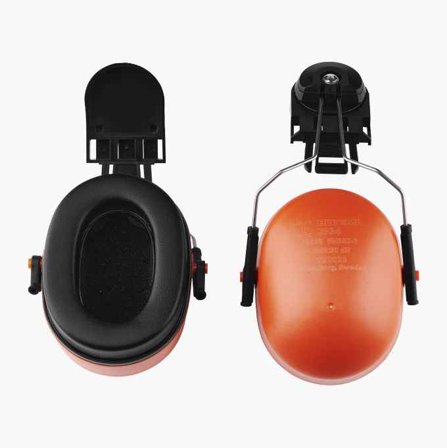 Hörselkåpor för Skyddshjälm 30 dB Skumplast - Biltema