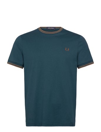Twin Tipped T-Shirt Green Fred Perry