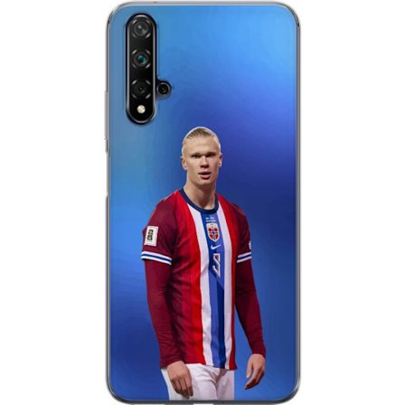 Kompatibelt Mobildeksel til Huawei Huawei nova 5T Erling Haaland Manchester City Norge fotball angriper toppspiller utrolig målproduksjon kraftig ras