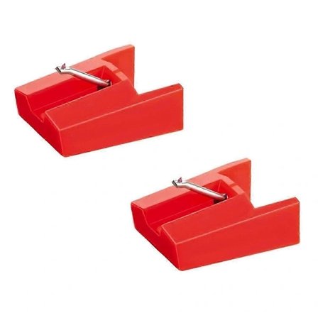 2-pakning Skivspelarnål Skivspelar Stylus Erstatning for ION ICT04RS - IONTTUSB10, ITTCD10, LPDock, LP2CD, LP2Flash