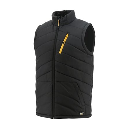 Caterpillar Unisex Adult Essentials Quilted Body Warmer XL Svart