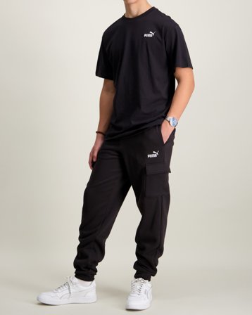 Puma ESS No. 1 Logo Cargo Pants FL B Schwarz Hosen Jungen - Kids Brand Store