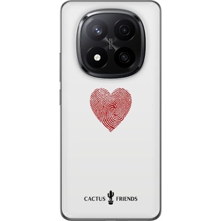 Kompatibelt Mobildeksel til Xiaomi Xiaomi Redmi Note 14 Pro+ Cactus and Friends - Fingerprint Love