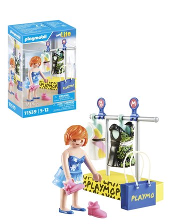 PLAYMOBIL Playmobil My Life Tøjindkøb - 71539 - Multi/patterned - ONE SIZE