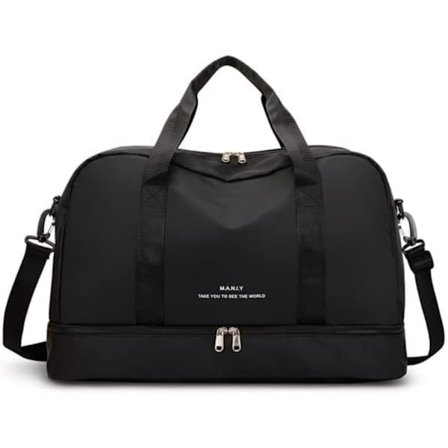 Sport Gymtaske til Kvinder/Mænd Stor Kapacitet Rejse Duffel Taske Vandtæt Nylon