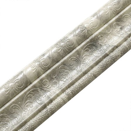 Itseliimautuva joustava vaahtomuovilista 3D-tarralla koristeltu seinärajaus seinälinjat tapetti