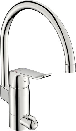 Oras Care Kjøkkenbatteri care, med avstenging, Baderom