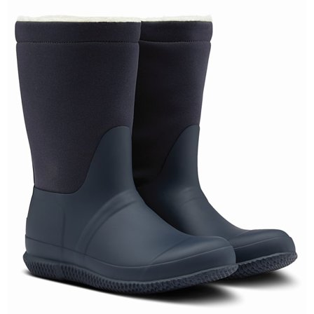 Hunter Boots Ltd Women's Original Insulated Roll Top Sherpa Boots Women wellington boots Blue 36