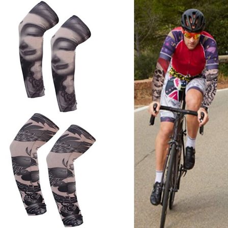 Två par (X05+X06, one size fits all) UV-solskyddsarmskydd