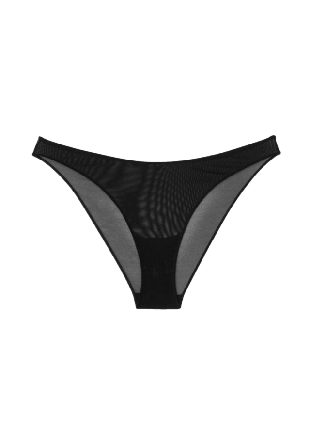Understatement Mesh Bikini Briefs Trosor Dam Svart L
