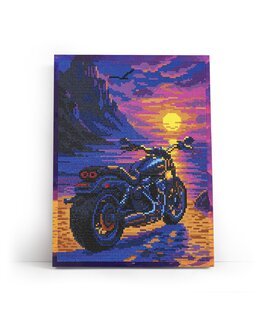 Diamond painting Solnedgangstur - Varvikas