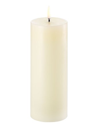 UYUNI Lighting Pillar Led Candle - Cream - H20CM