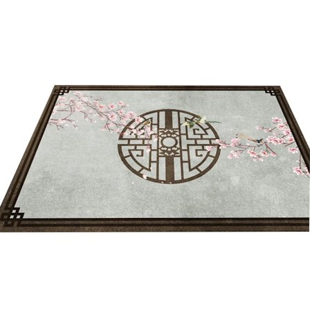 Löpare Matta Hall Kök Halkfri Tvättbar Kökslöpare Matta Smutsfångarmatta Köksmatta (4.50*80)