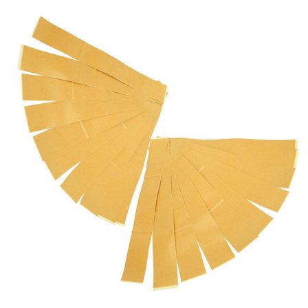 20 stk. Zero Clearance Tape 2x14in Præcist Skåret Dobbeltsidet Sav Træbearbejdningstape PVC Selvklæbende Strips til Positionering af Træsnit