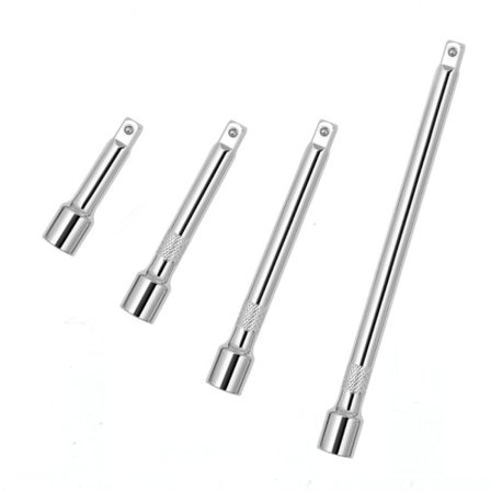 4-delers Drive Extension Bar Set Socket Extension Set Premium