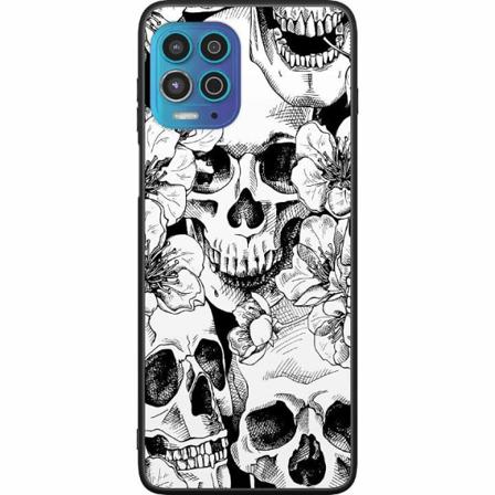 Motorola Moto G100 Svart Skal Döskalle
