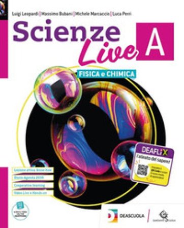 Scienze live. Ediz. tematica. Con Diario e Agenda per la sostenibilità. Per la Scuola media. Con e-book. Con espansione online. Vol. A-B-C-D: Chimica 